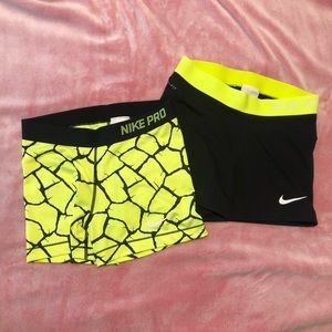Set of Nike Pro Spandex M